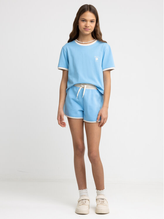 BIG STAR BIG STAR Szorty materiałowe ESTERASH Niebieski Basic Fit