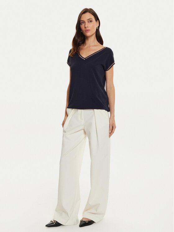 Tatuum Tatuum Bluse Sora T2417.052B Dunkelblau Regular Fit