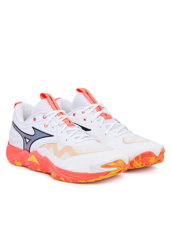 Mizuno Mizuno Zāles apavi Wave Momentum Elite V1GA2512 Oranžs