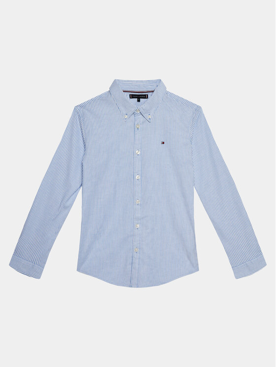 Tommy Hilfiger Košeľa Flex Ithaca Shirt L/S KB0KB08729 Modrá Regular Fit