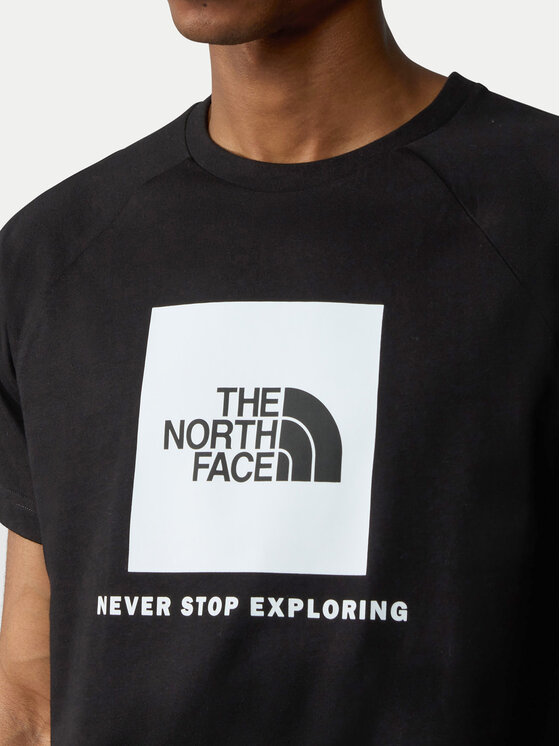 The North Face The North Face T-Shirt Redbox NF0A87NJ Černá Regular Fit