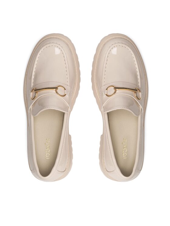 DeeZee DeeZee Chunky loafers MAEVE WS5621-17 Beige