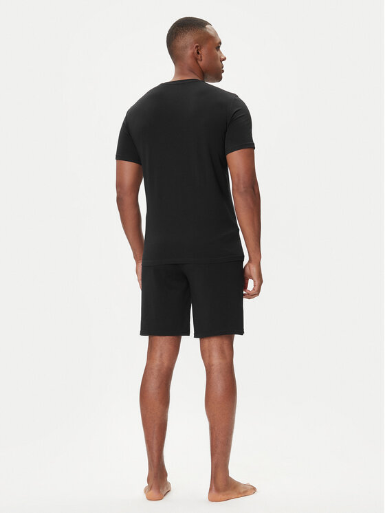 Emporio Armani Underwear Emporio Armani Underwear Pidžama EM000400 AF10776 MC108 Crna Regular Fit