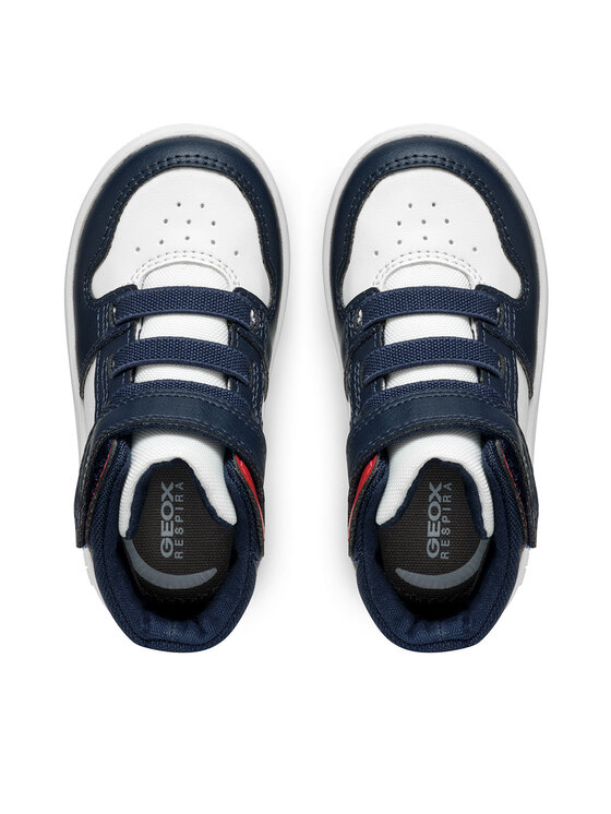 Geox Geox Сникърси B Eclyper Boy B465LA 000BC C0899 S Бял