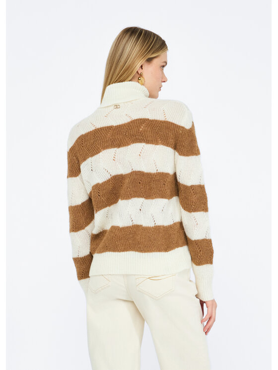 Liu Jo Liu Jo Maglione MF5419MA58PD3737 Beige Regular Fit