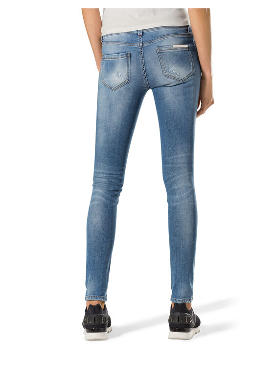 PHILIPP PLEIN PHILIPP PLEIN Jeggings 30786 Blu Jegging Fit