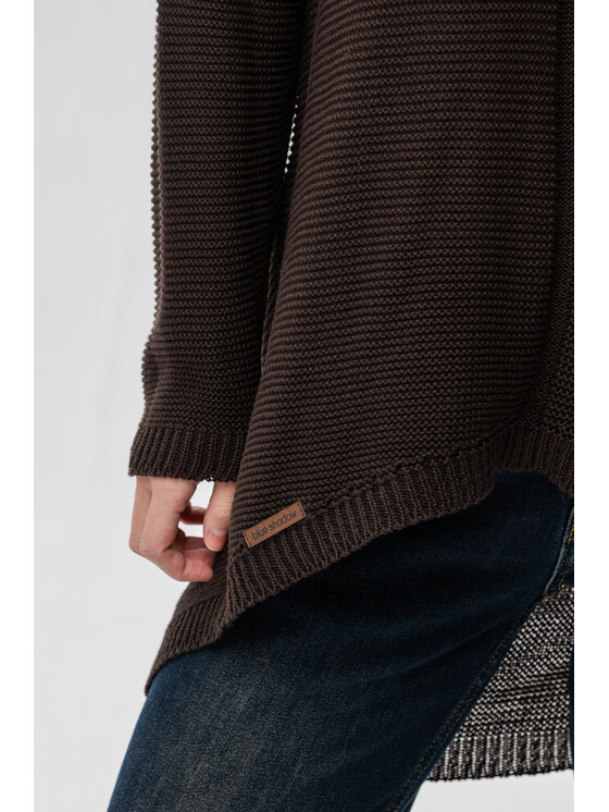 blue shadow blue shadow Sweter Danthe Brązowy Regular Fit