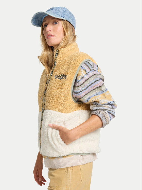 Billabong Billabong Sportinė liemenė Go On Hike EBJPF00122 Smėlio Regular Fit