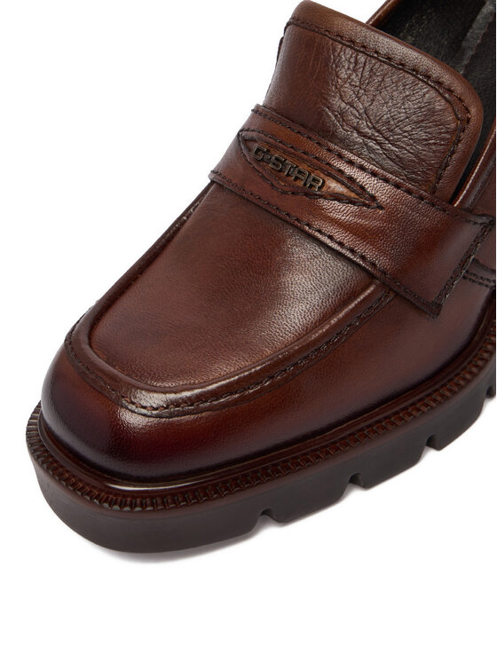 G-STAR G-STAR Loafersy CEO-WI34-CLEVELAND-05 Brązowy