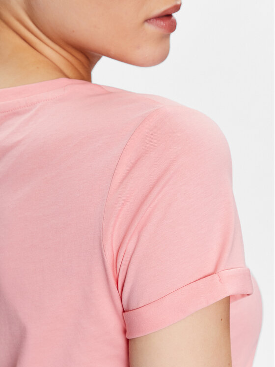HUGO Hugo T-Shirt 50479489 Różowy Slim Fit