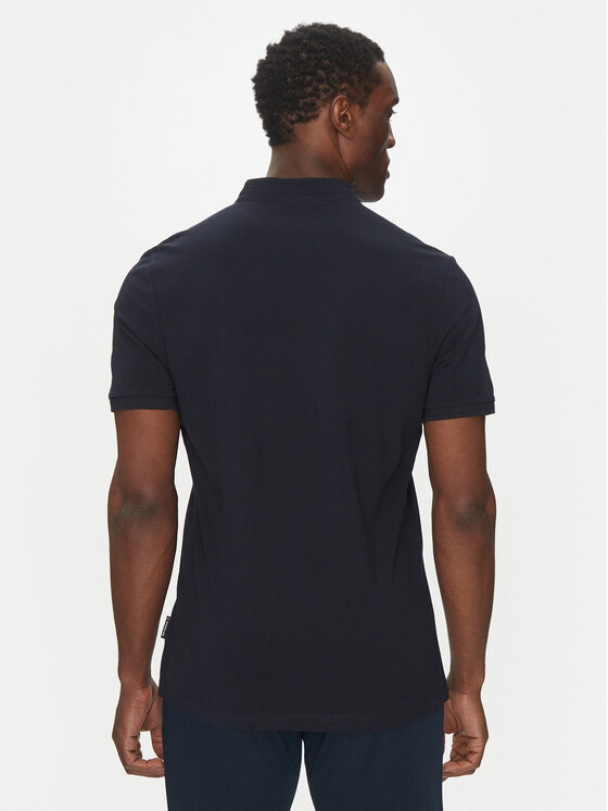 Hechter Paris Hechter Paris Marškinėliai 74006 100912 Tamsiai mėlyna Regular Fit