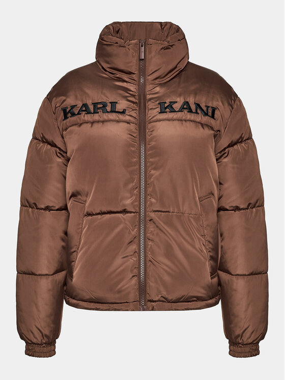 Karl Kani Dūnu jaka Retro Essentials 6176622 Brūns Regular Fit