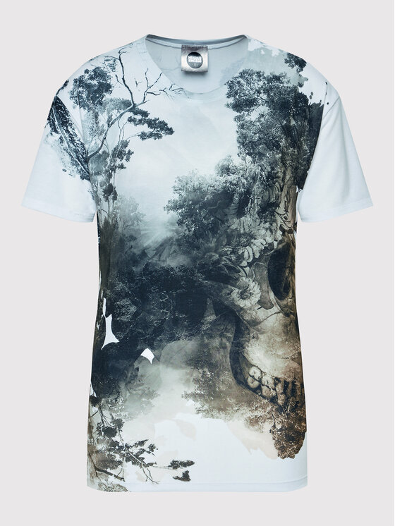 Mr. GUGU & Miss GO Mr. GUGU & Miss GO T-Shirt Unisex Dead Nature Grau Regular Fit