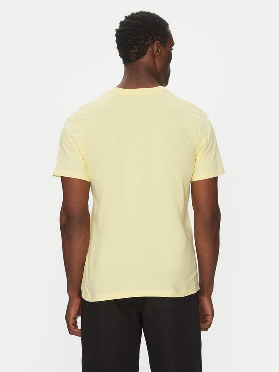 Quiksilver Quiksilver Tričko EQYZT08062 Žltá Regular Fit