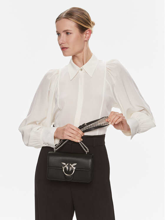 PINKO Pinko Käekott Love One Mini Dc . PE 23 PLTT 100074 A0F1 Must