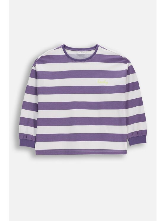 Dziecięcy Longsleeve Coccodrillo, Rozmiar 140, Fioletowa, WC6143105VGA-016