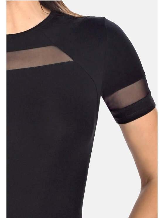 Teyli Teyli Body 457 Czarny Regular Fit