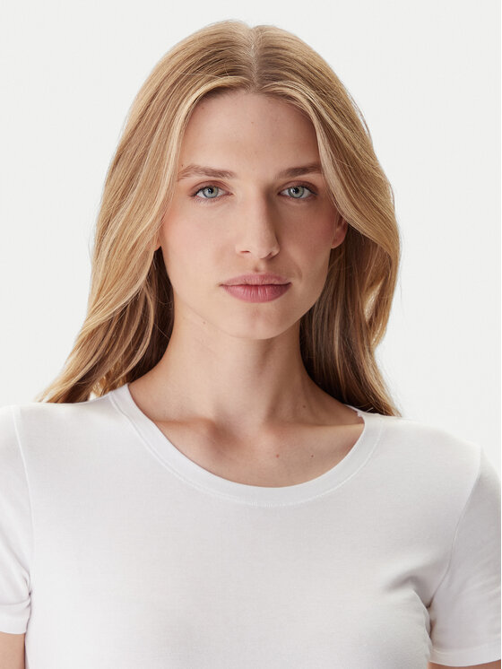 Tommy Hilfiger Tommy Hilfiger Σετ 2 T-Shirts UW0UW05974 Έγχρωμο Slim Fit