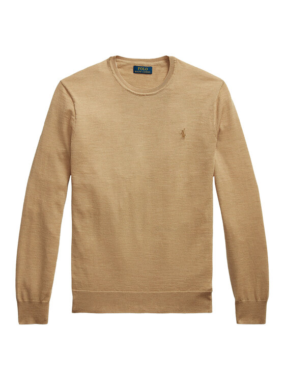 Polo Ralph Lauren Polo Ralph Lauren Sweter 710946143009 Beżowy Slim Fit