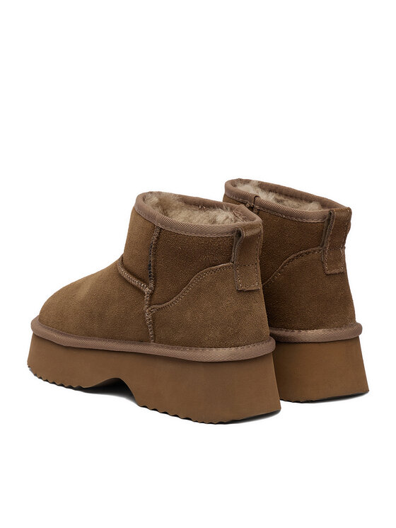 Badura Badura Śniegowce EO-ANIKA-TS6302-01 Brązowy