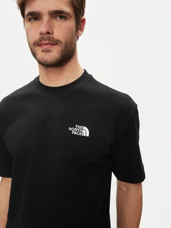 The North Face The North Face Тишърт Simple Dome NF0A87NR Черен Oversize