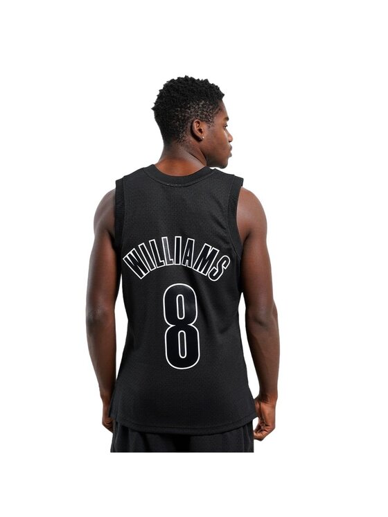 Mitchell & Ness Mitchell & Ness Tank top NBA SWINGMAN BROOKLYN NETS DERON WILLIAMS Čierna Regular Fit