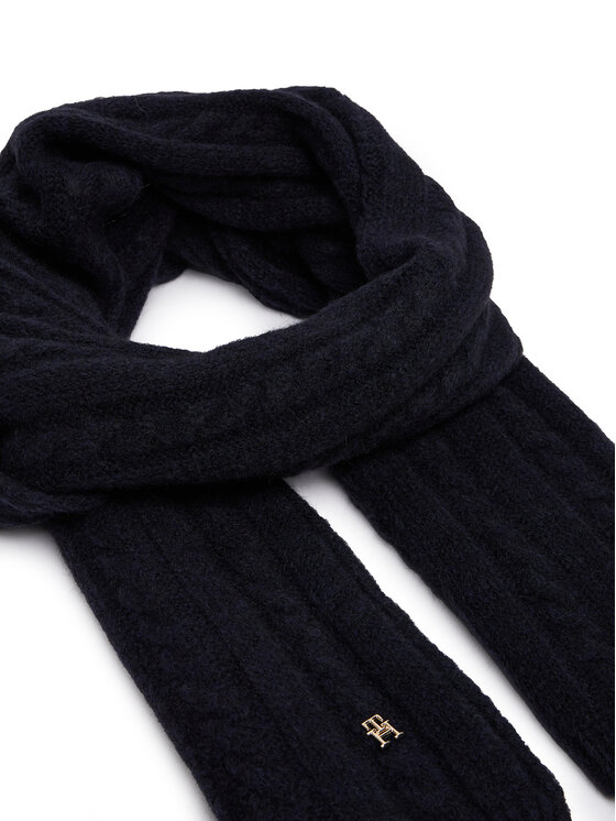 Tommy Hilfiger Tommy Hilfiger Κασκόλ Timeless AW0AW16990 Σκούρο μπλε