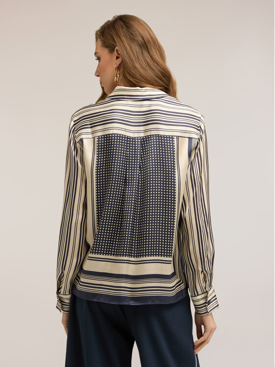 Motivi Motivi Camicia 5051Q000963N0R2 Blu Regular Fit