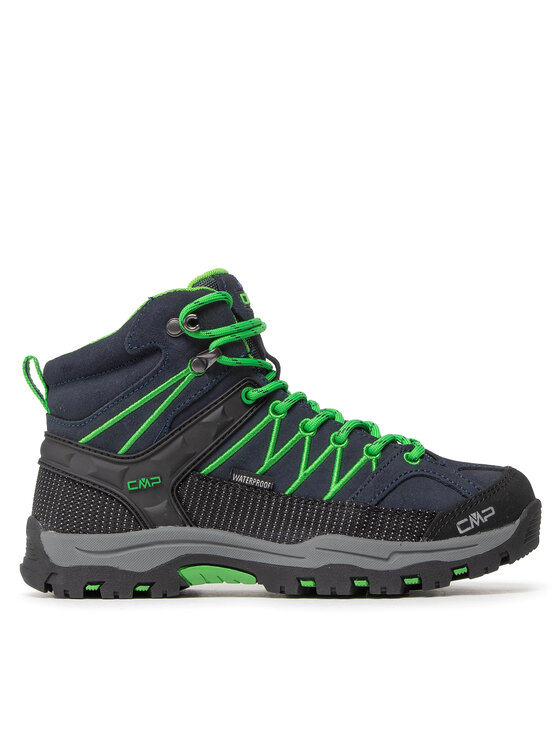 CMP Trekingová obuv Kids Rigek Mid Trekking Shoe Wp 3Q12944J Tmavomodrá