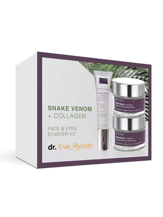 dr. Eve Ryouth dr. Eve Ryouth Zestaw startowy Ultimate Wrinkle Filler do twarzy i oczu (edycja limitowana) Zestaw do pielęgnacji