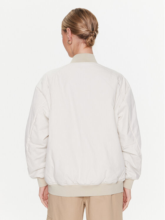 Calvin Klein Calvin Klein Bundy bomber Light Paded Quilt Bomber Jacket K20K205178 Écru Regular Fit