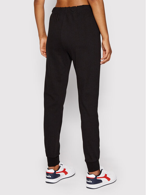 Diadora Diadora Pantaloni da tuta L.Cuff Core 102.178195 Nero Regular Fit