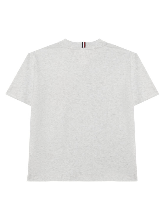 Tommy Hilfiger Tommy Hilfiger Tričko KB0KB10340 Sivá Regular Fit