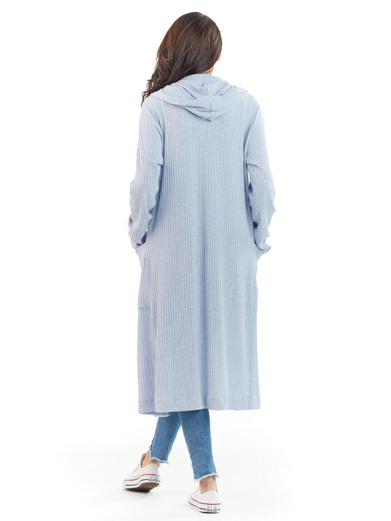 Awama Awama Svetr L062 Modrá Basic Fit
