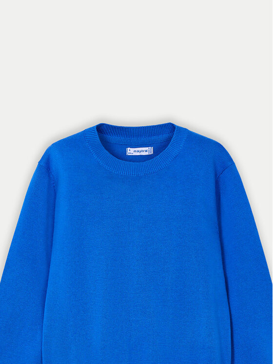 Mayoral Mayoral Sweter 323 Niebieski Regular Fit