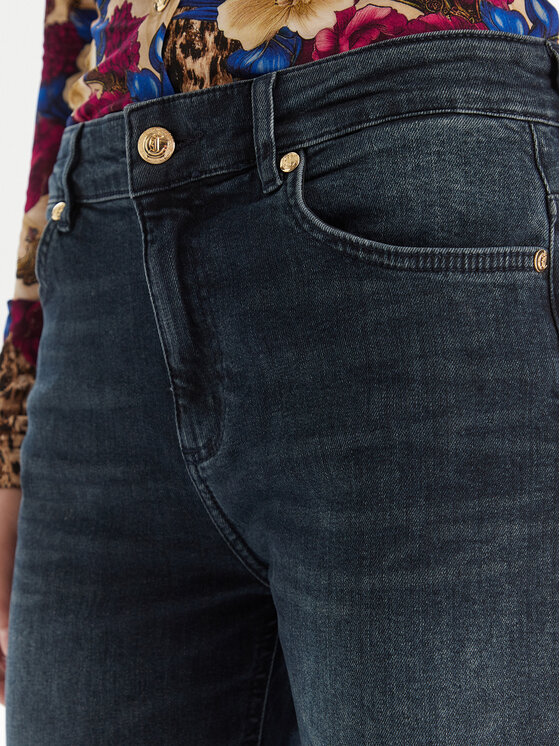Just Cavalli Just Cavalli Jeans hlače 79PAB5L1 CDWAD Mornarsko modra Slim Fit
