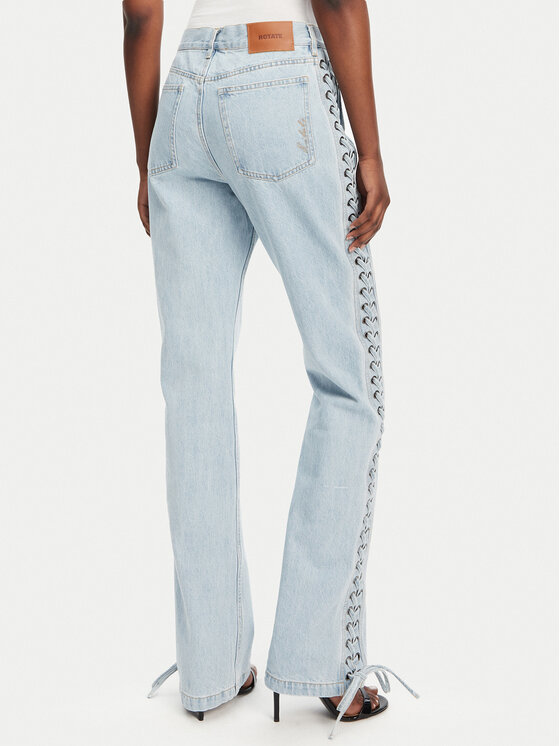 ROTATE ROTATE Traperice 1141831468 Plava Wide Leg