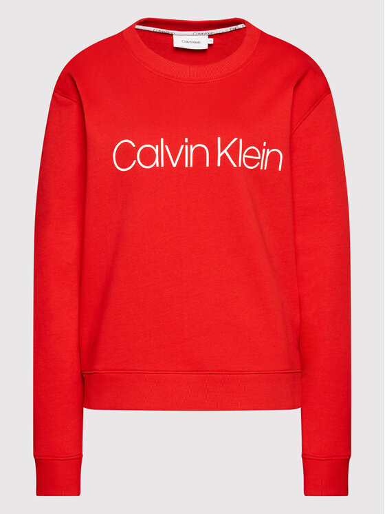 Calvin Klein Curve Džemperis Inclusive Core Logo K20K203634 Raudona Regular Fit