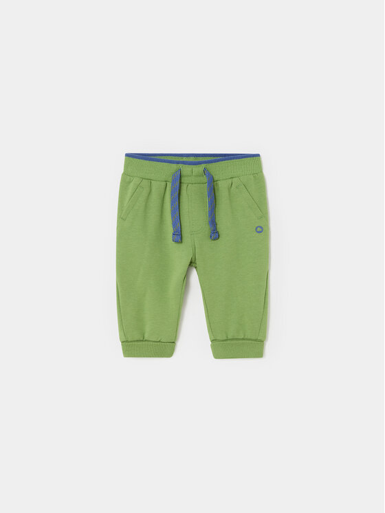 Mayoral Mayoral Donji dio trenerke 1539 Zelena Regular Fit