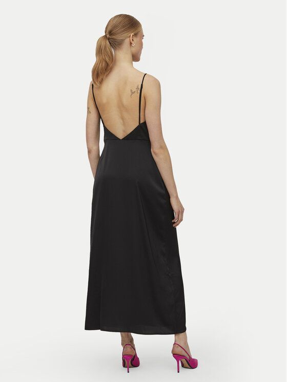 Vila Vila Coctailkleid Ravenna 14085601 Schwarz Regular Fit