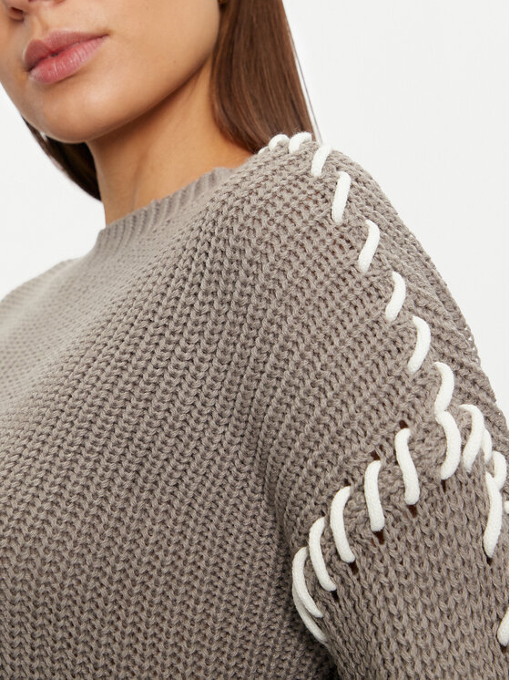 JDY JDY Pullover Rosella 15329787 Grau Regular Fit