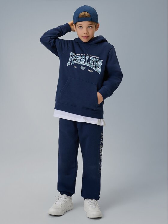 4F 4F Felpa 4FJRSS26TSWSM2637-31S Blu scuro Regular Fit