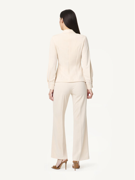 KMX KMX Marynarka 107770001 Beżowy Fitted Fit