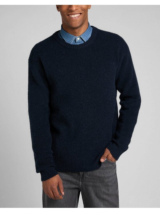 Lee Lee Maglione SEASONAL CREW Blu Regular Fit