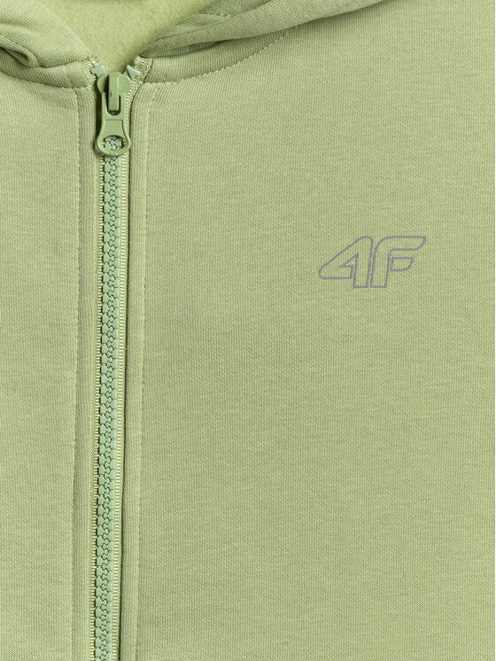 4F 4F Μπλούζα 4FJRSS26TSWSM2749-47S Πράσινο Regular Fit
