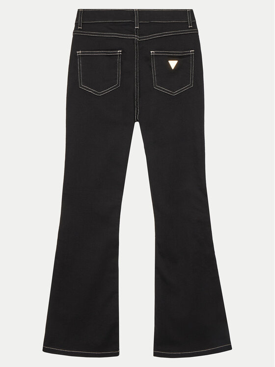 Guess Guess Τζιν J5RA06 D4KC0 Μαύρο Regular Fit