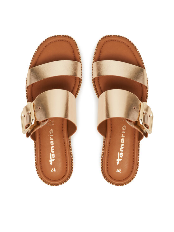 Tamaris Tamaris Ciabatte 1-27128-44 Oro