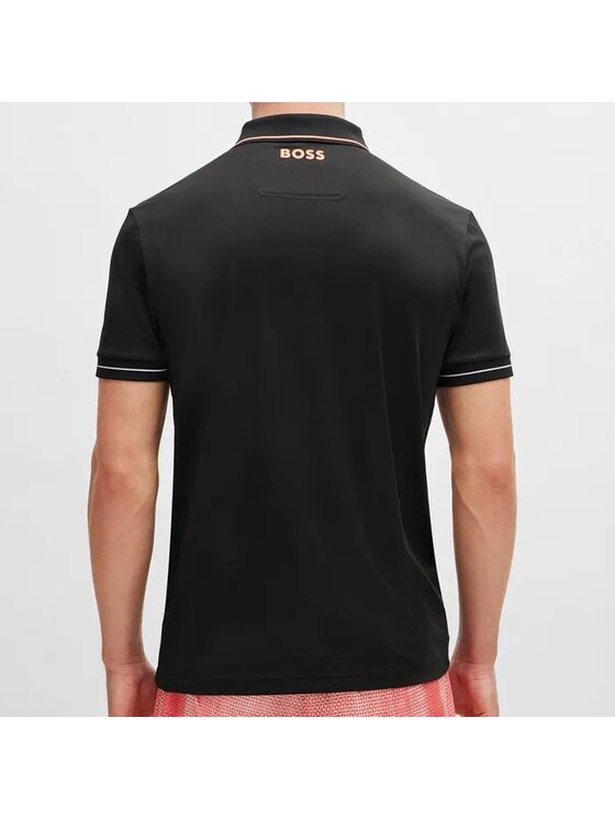 BOSS Boss Polokošile 50506203-002 Černá Slim Fit