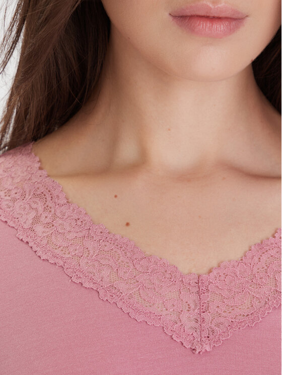 Ysabel Mora Ysabel Mora Pigiama 10766 Rosa Regular Fit