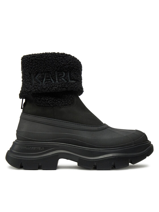 KARL LAGERFELD KARL LAGERFELD Čizme KL42964 Crna